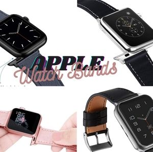 Apple Watch Band 44mm 42mm 40mm 38mm, Genuine Leat